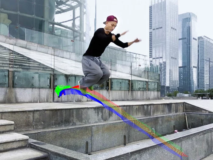 Users can review how they skate or dance, and share movement styles, techniques and new moves with others (Photo: Notch)