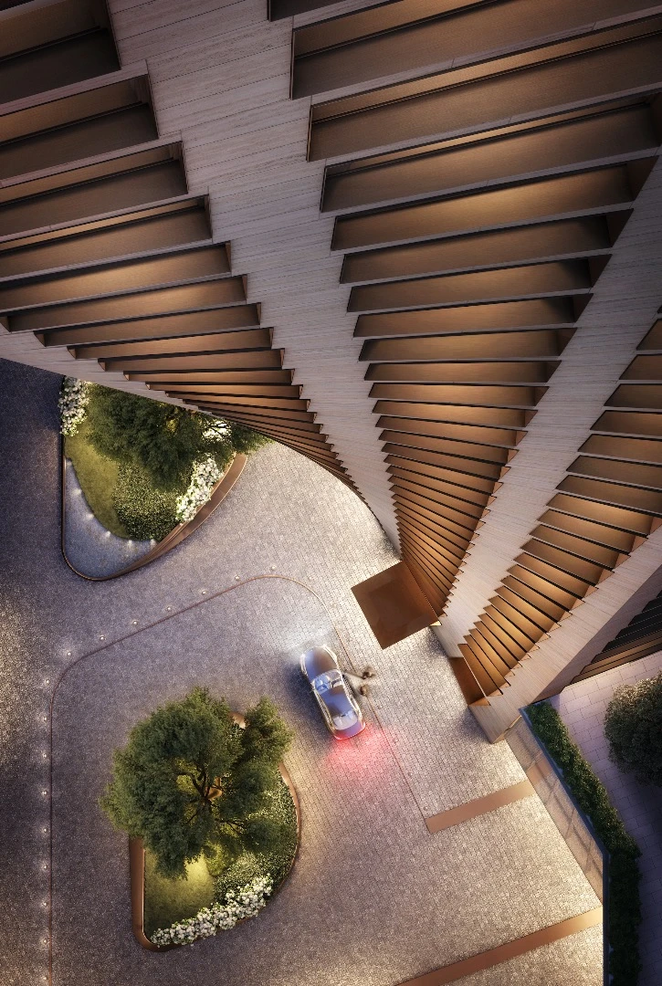 The XI will comprise two twisting towers