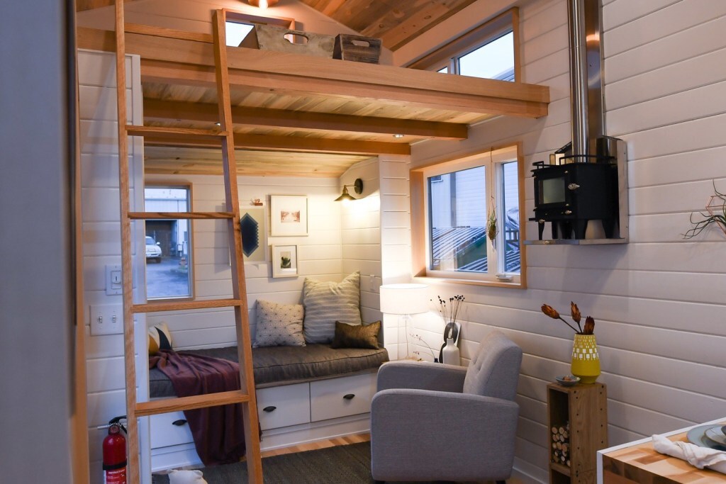 The Kootenay model pictured has a total floorspace of 379 sq ft (35.2 sq m)