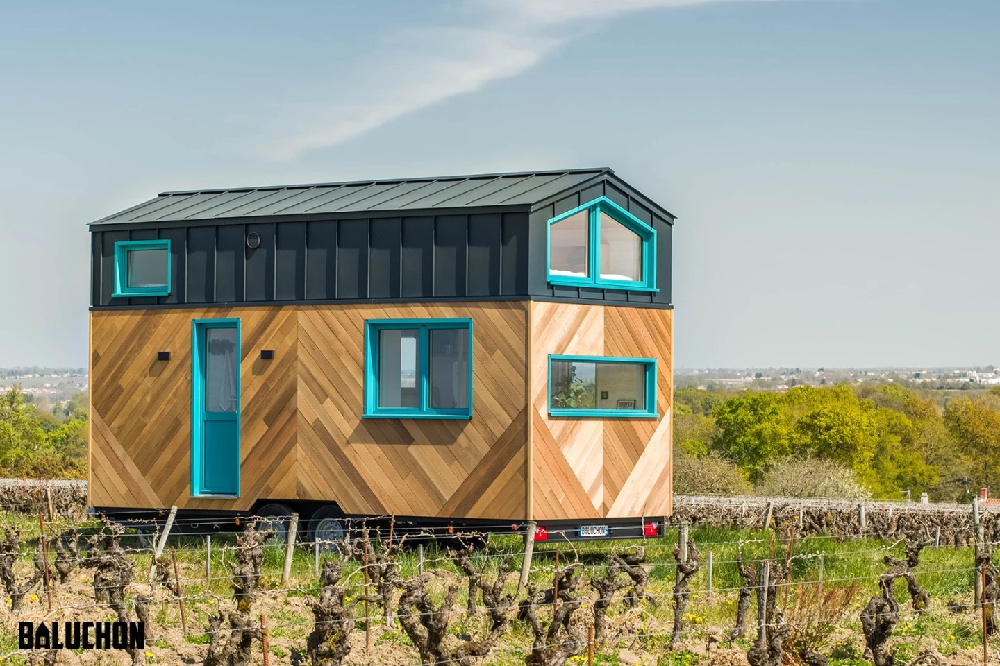 Tiny house Sïana serves as full time home to a mother and daughter in southeastern France
