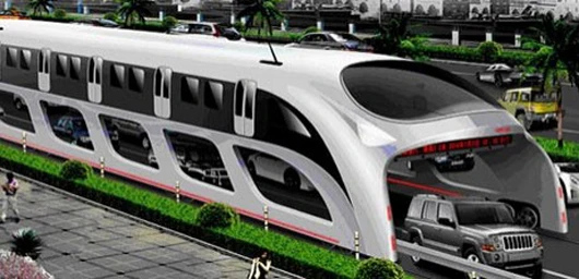 The Straddling bus