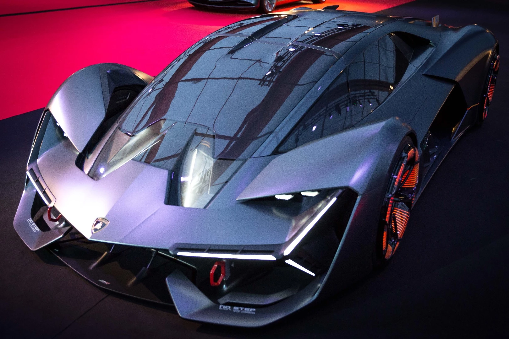 One of the finalists of the Most Beautiful Concept Car of 2017, the Lamborghini Terzo Mellennio Concept