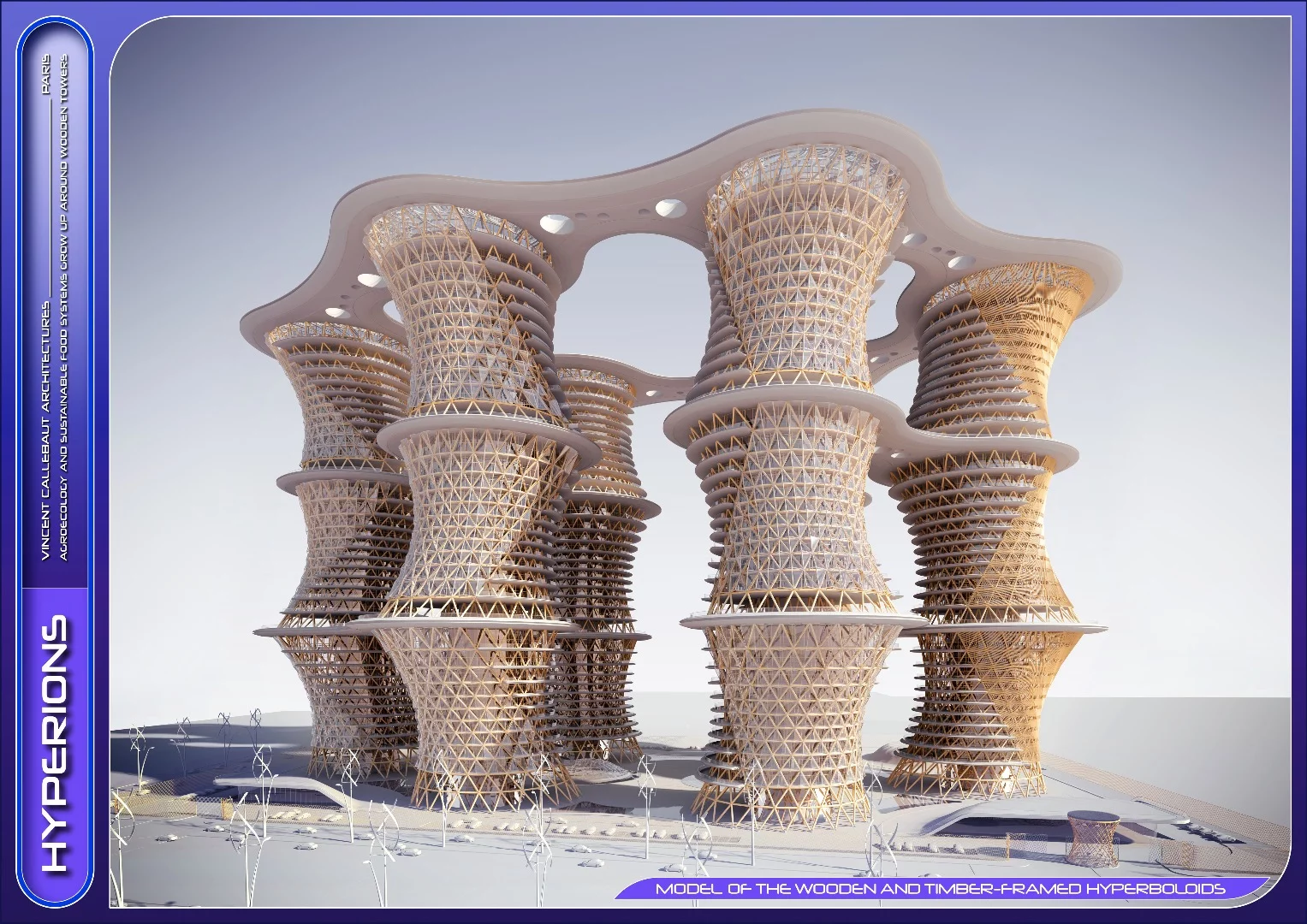 The buildings will feature concrete and steel reinforcements, including the foundation