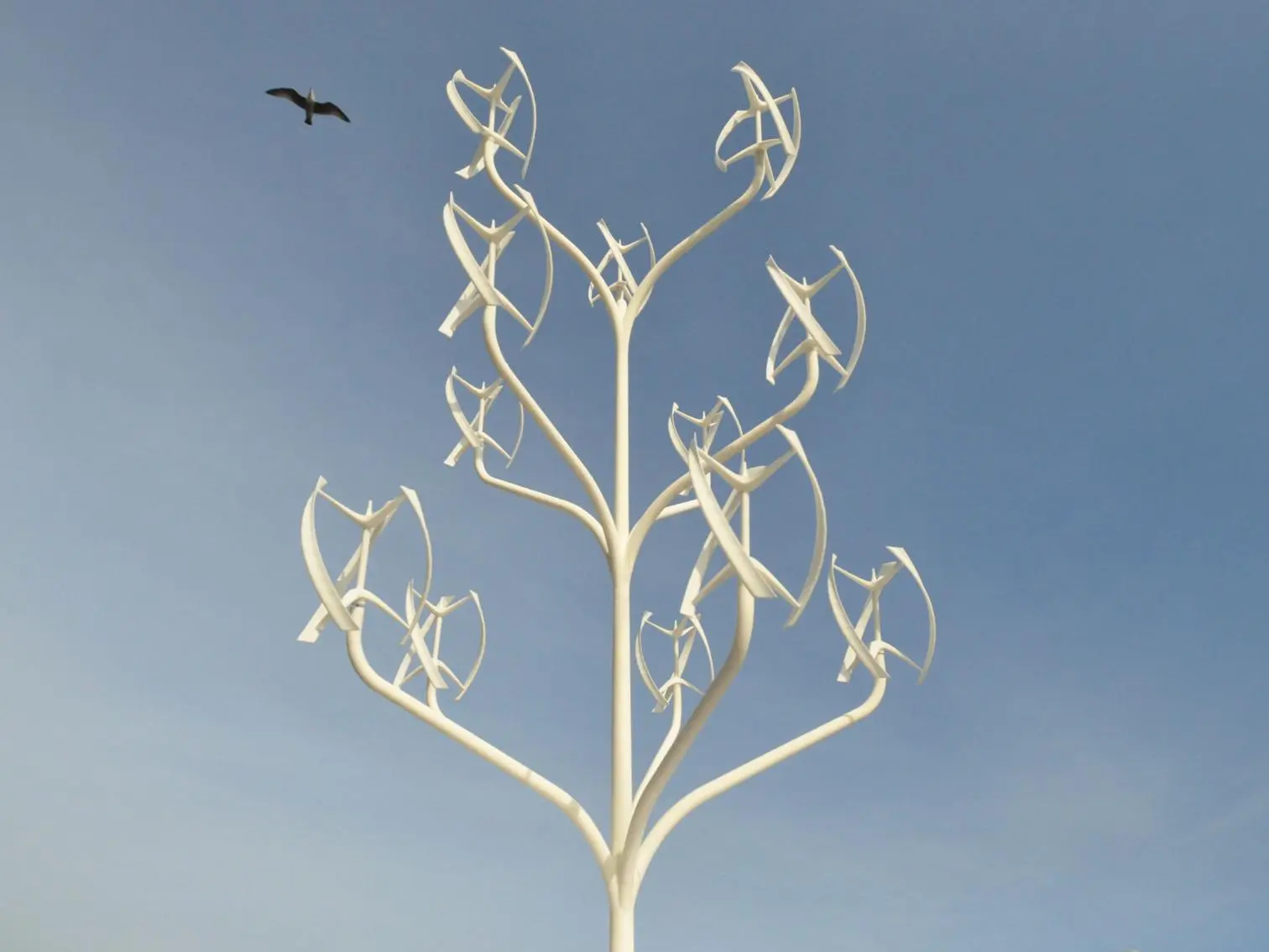 A 12 turbine Power Flowers installation