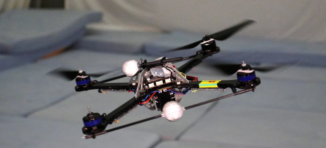 A quadcopter running the algorithm is able to remain in control, even after losing one propeller