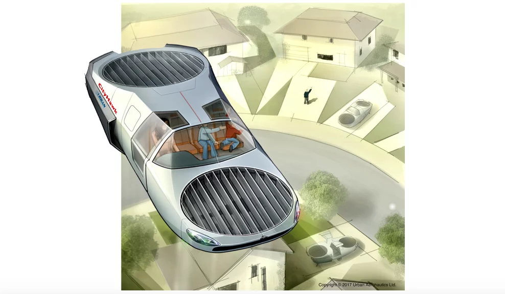 The CityHawk may be the taxi of the future