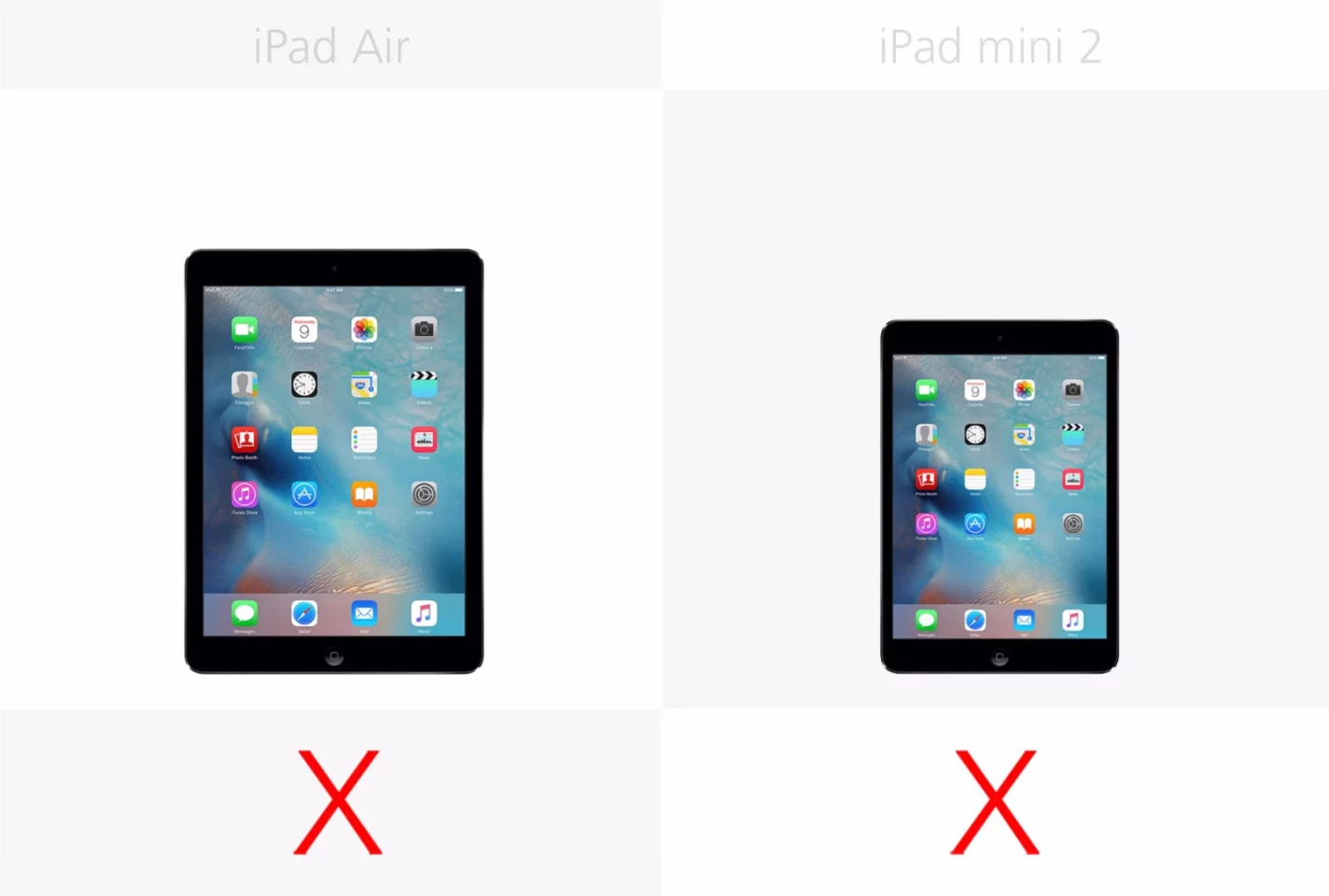 Apple Pencil compatibility (row 2)