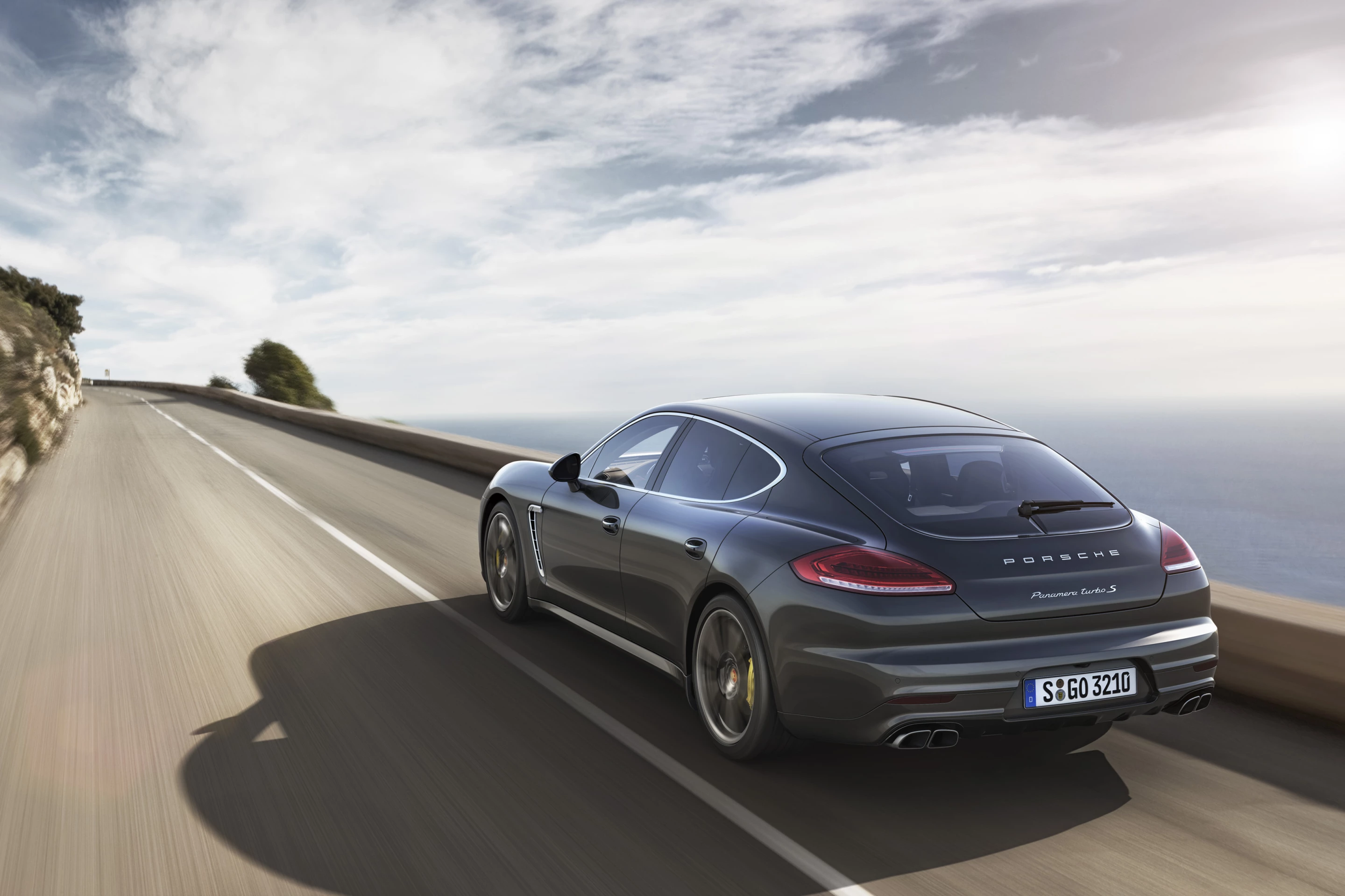 The Panamera Turbo S is available in a new extended-wheelbase Executive version