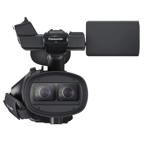 The HDC-Z10000 has a 1,152,000-dot, 3.5-inch LCD display that uses a parallax barrier to create a 3D effect without the need for special glasses