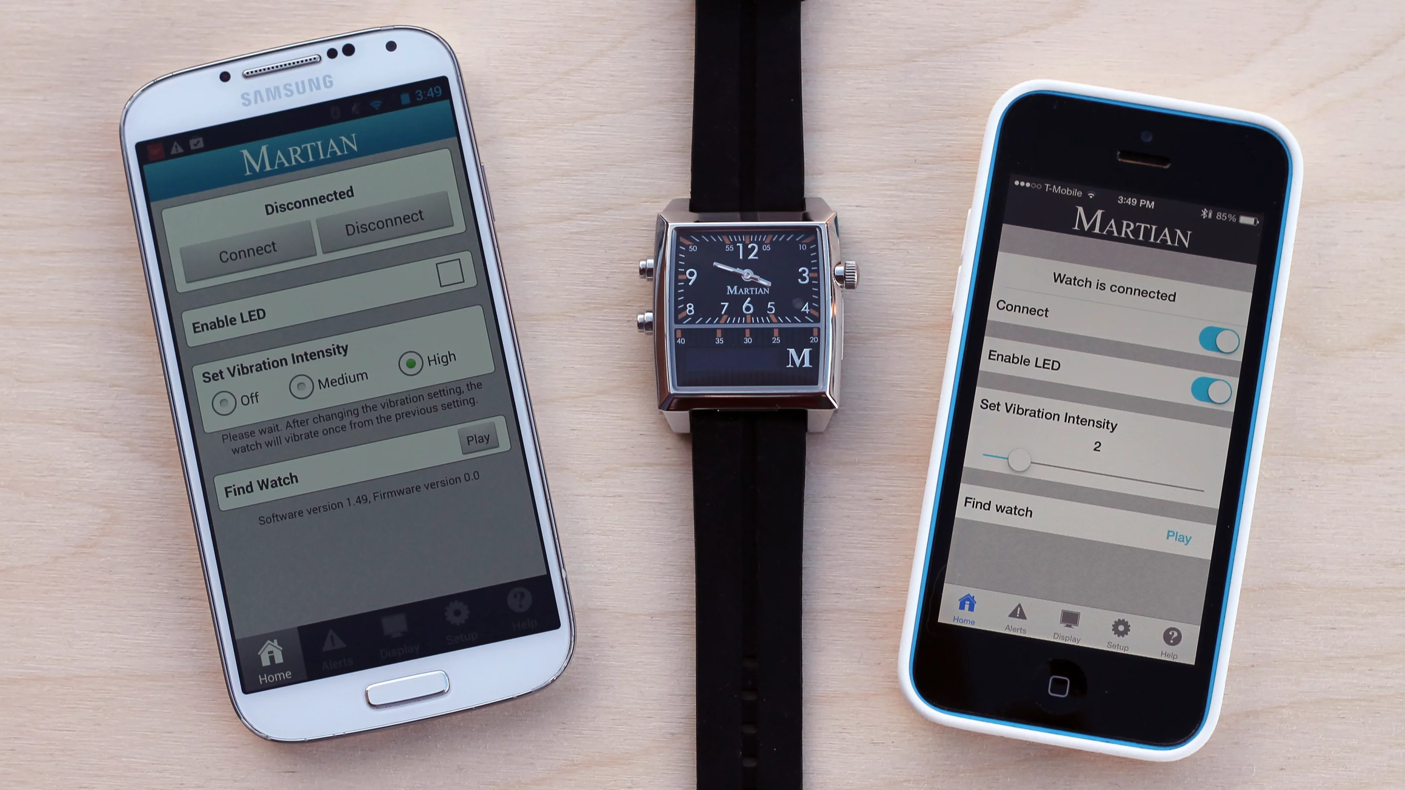The Martian Alerts app is available in both Google Play and the App Store