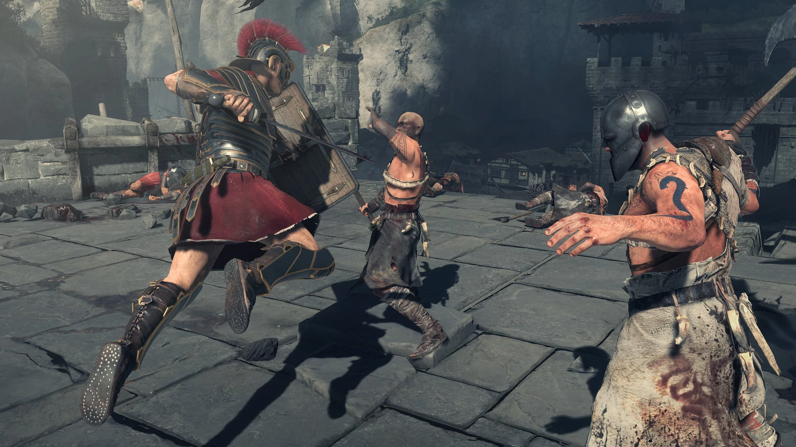 Most of Ryse's combat will involve precisely-timed strikes along with gory executions that will net experience points for players to upgrade their abilities