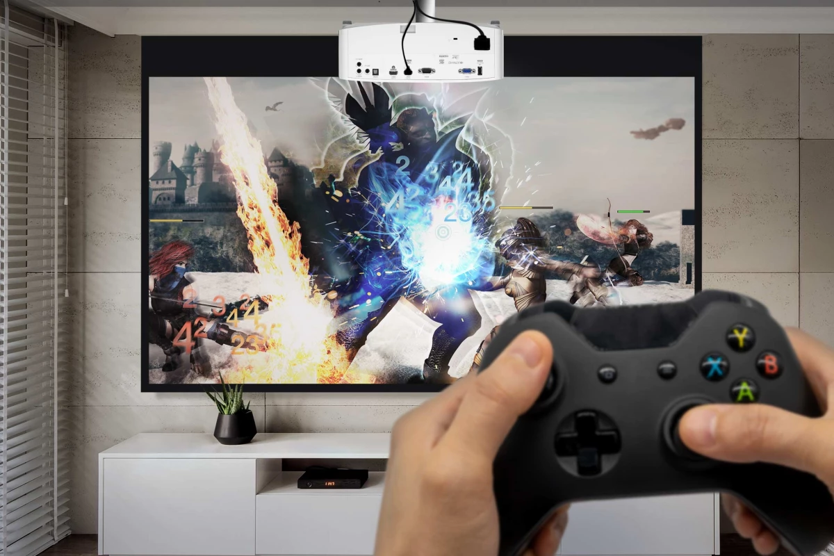 The UHD38 and UHD35 projectors boast input lag of 4.2 milliseconds and a refresh rate of 240 Hz for 1080p gaming