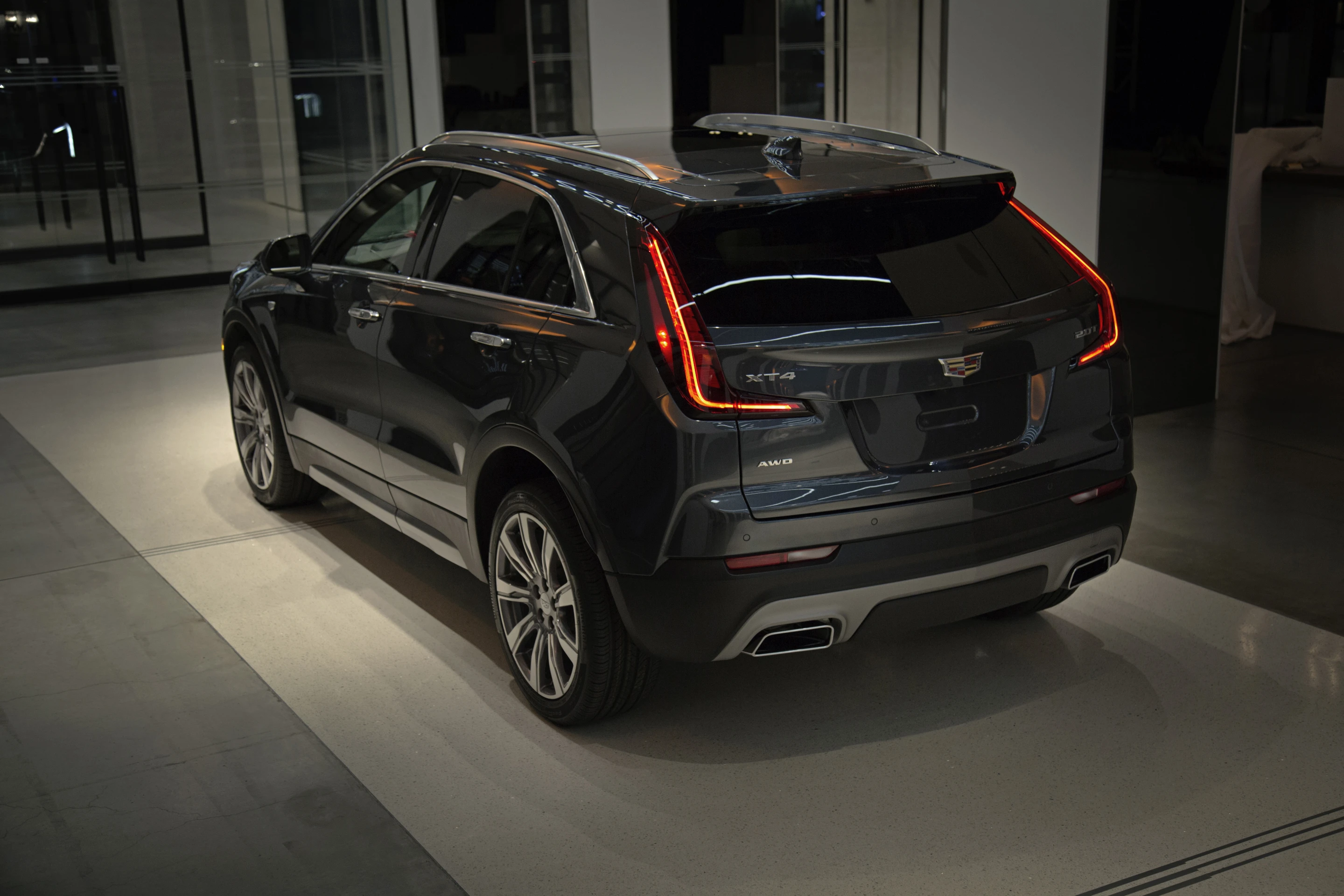 Three trim levels are on offer: Luxury, Premium Luxury and the range-topping Sport model. Pictured is an XT4 with the optional AWD and 18-inch wheels