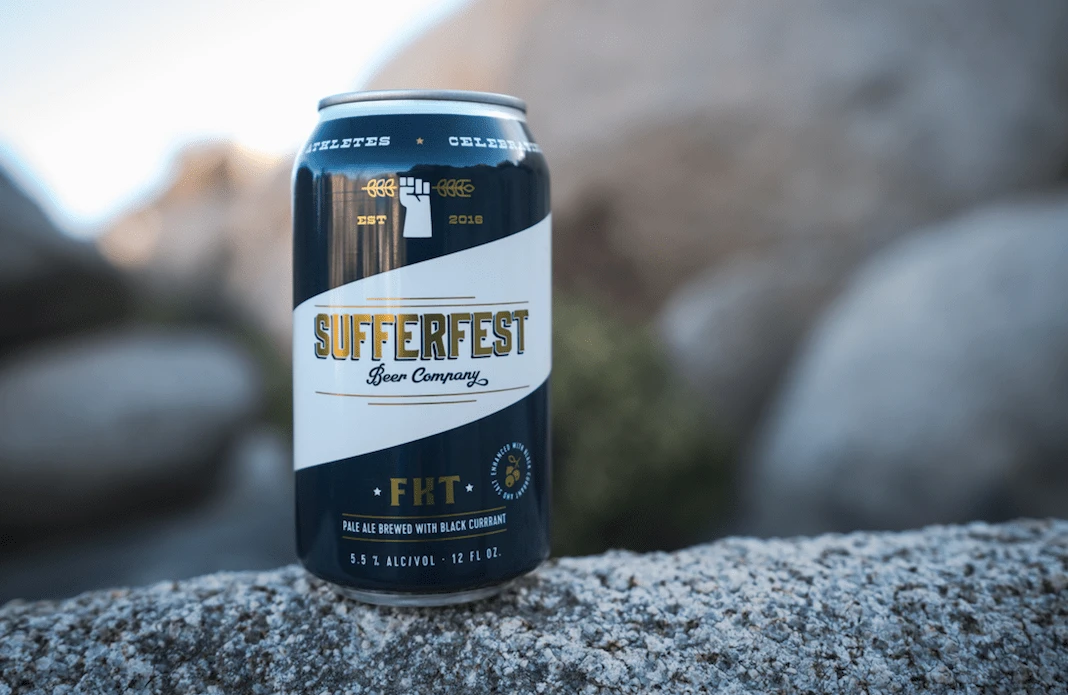 Each can of Sufferfest's FTK Pale Ale contains 96 mg of sodium