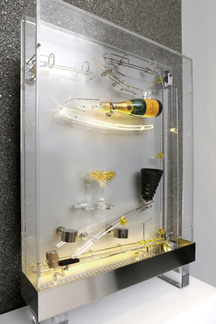 This is listed as a champagne pinball machine