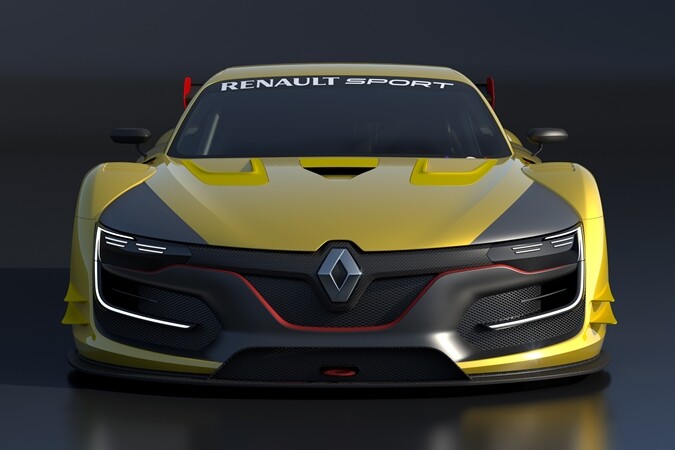The Renault Sport RS 01 has a height of 1,116 mm (44 in)