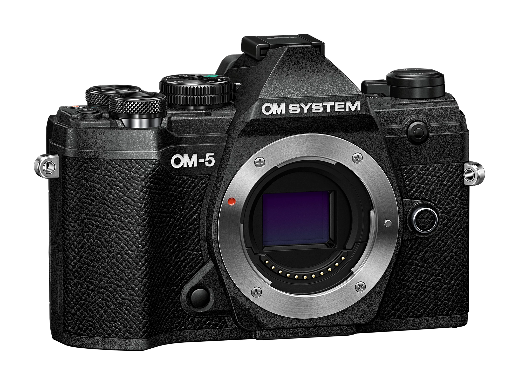 The OM-5 features a 20.4-MP four thirds Live MOS image sensor