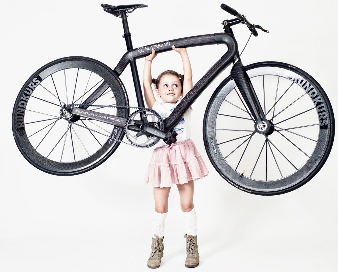 The BlackBraid Fixed – so light, even a kid can lift it (Photo: PG.DE)