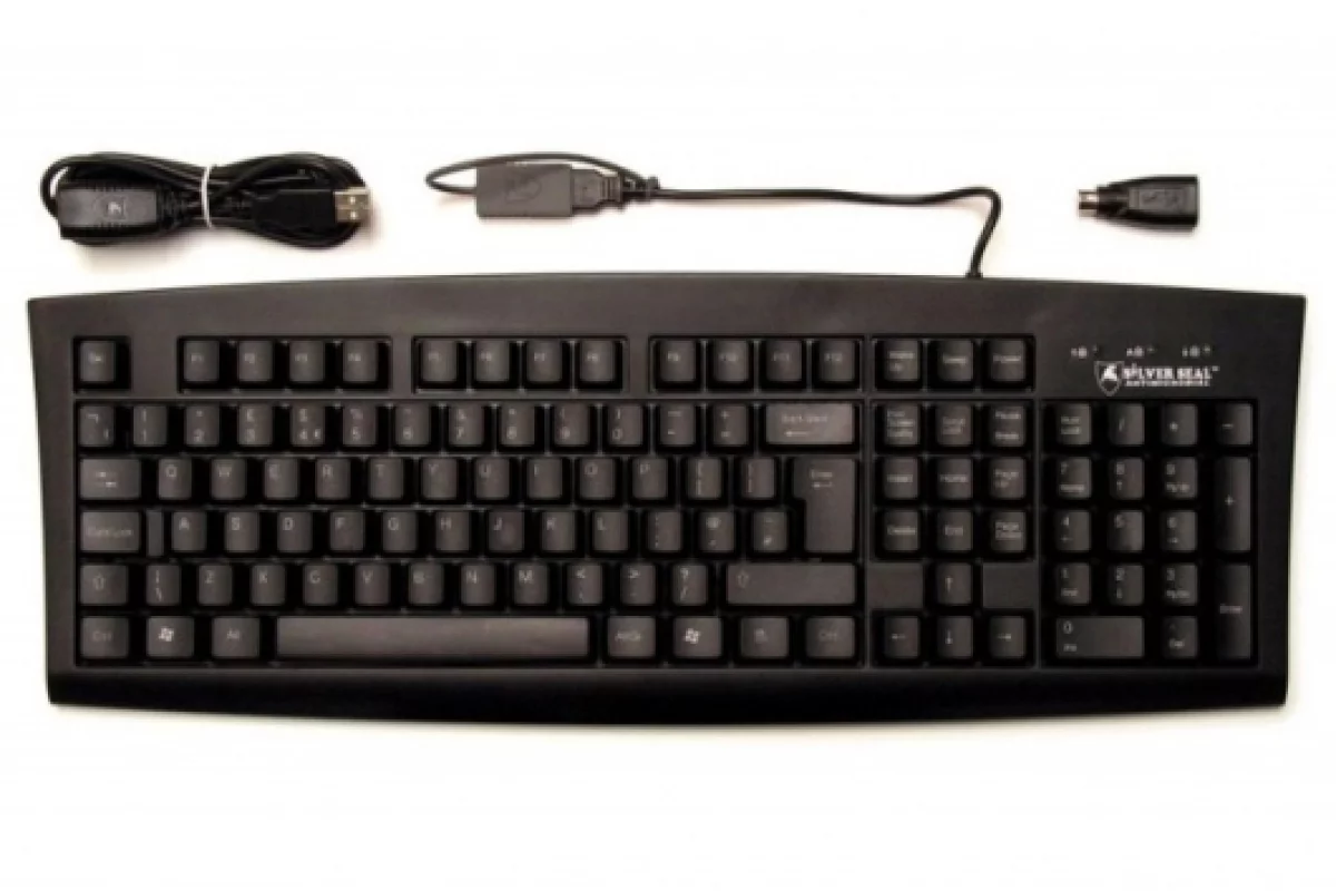 The Silver Seal washable keyboard