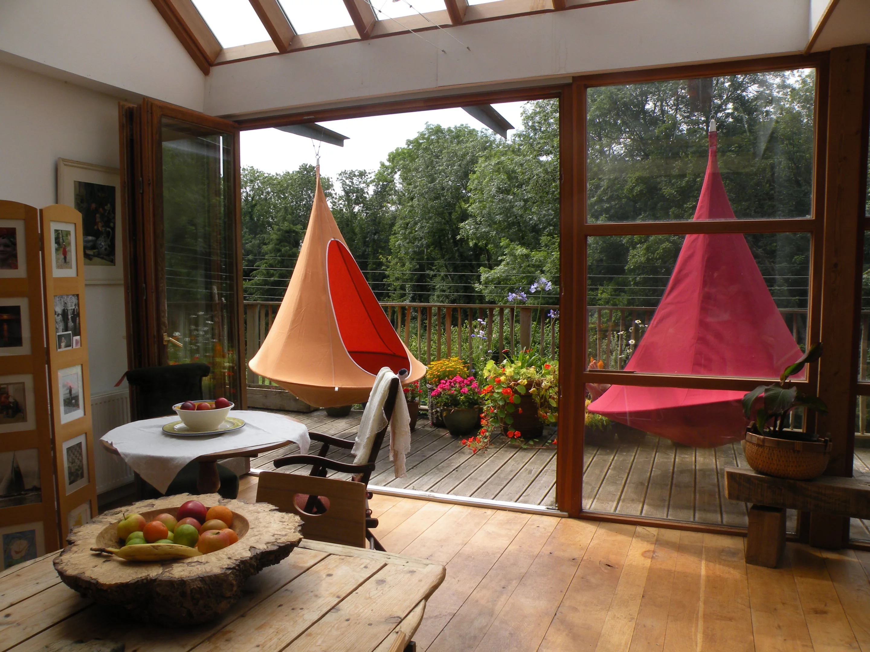 Cacoon provides an alternative to traditional garden furniture