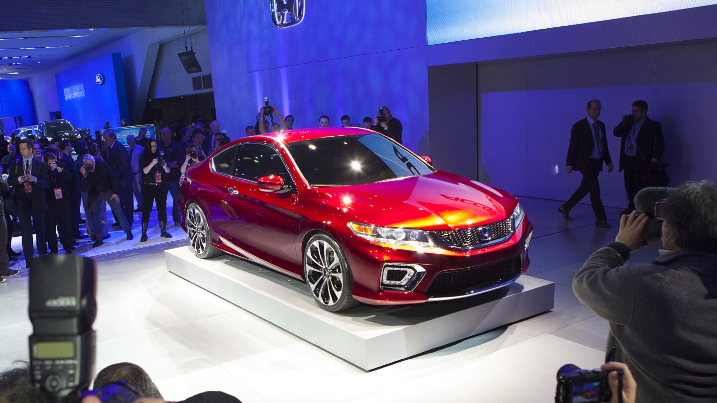 The Honda Accord Coupe Concept at NAIAS 2012