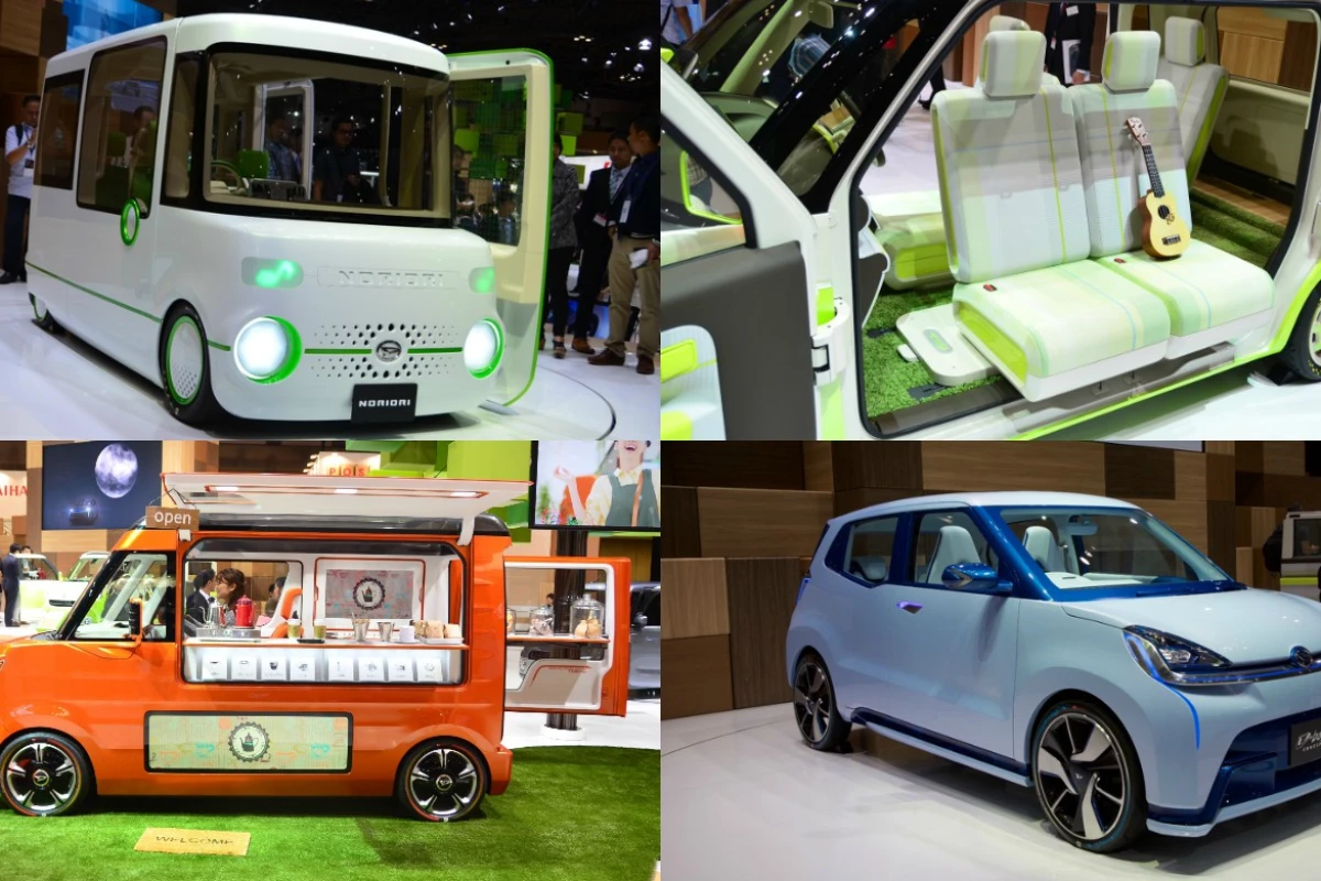 Daihatsu concepts at the 2015 Tokyo Motor Show