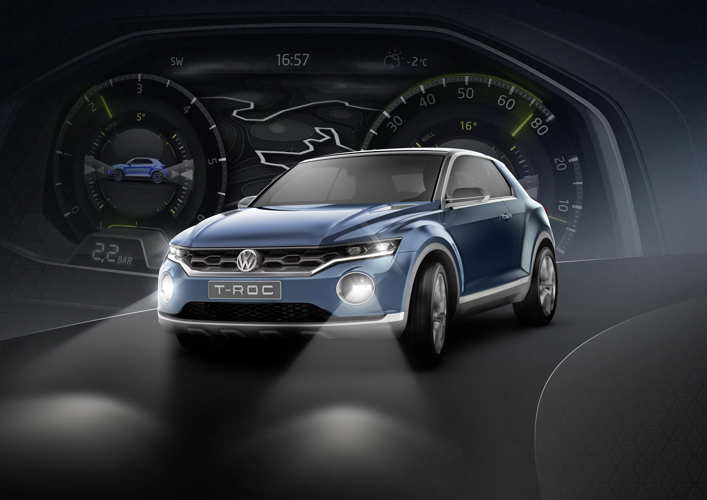 Volkswagen's T-ROC concept SUV