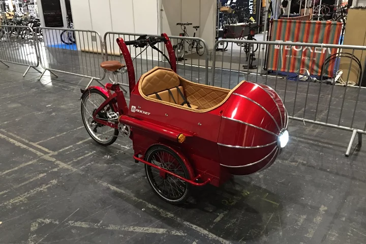Boxer Cycles showed the new Rocket Saturn at the 2016 London Bike Show this month