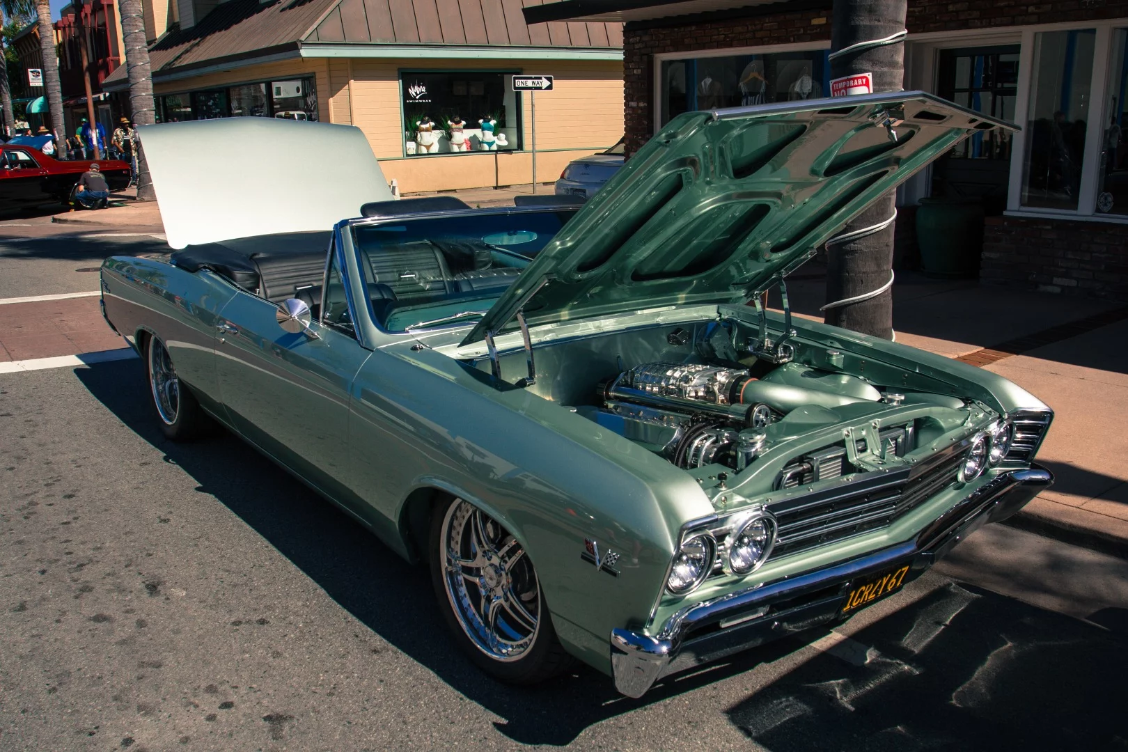 1967 Chevy Chevelle Convertible touted by Chevy as "the driving man's car" in it's day