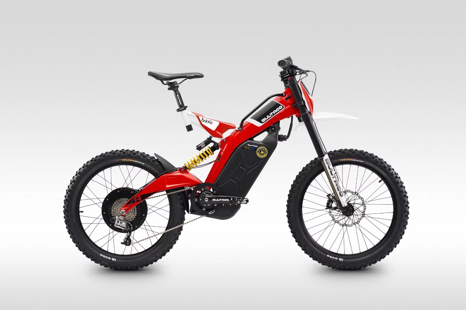 The Brinco rides on 24-in wheels
