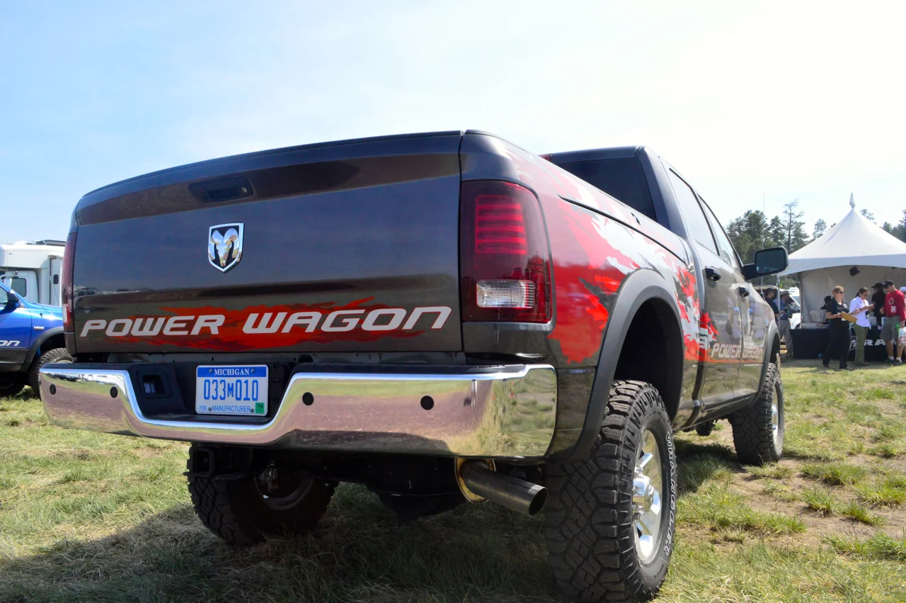 The all-new Ram Power Wagon debuted at the 2014 New York Auto Show and stopped by for an appearance at Overland Expo