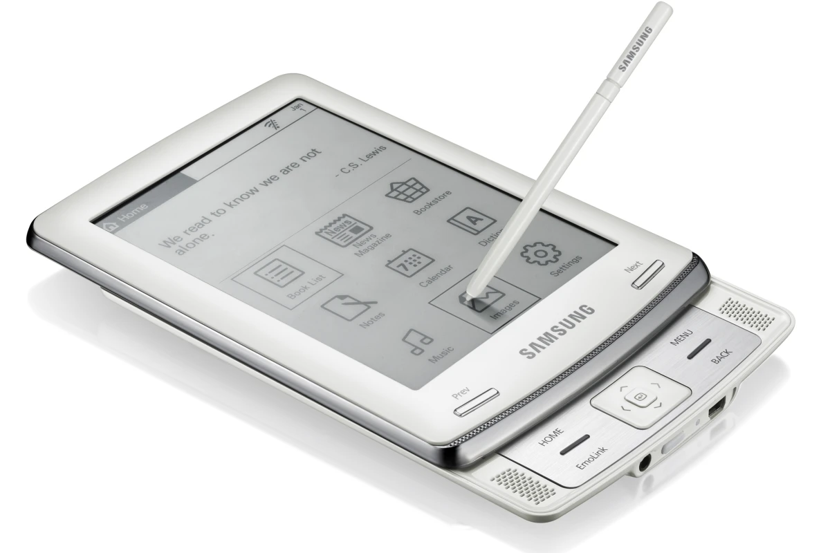 Users can updates memos, add journal entries and update scheduler information as well as make margin annotations and highlight important passages using the included electromagnetic resonance stylus pen