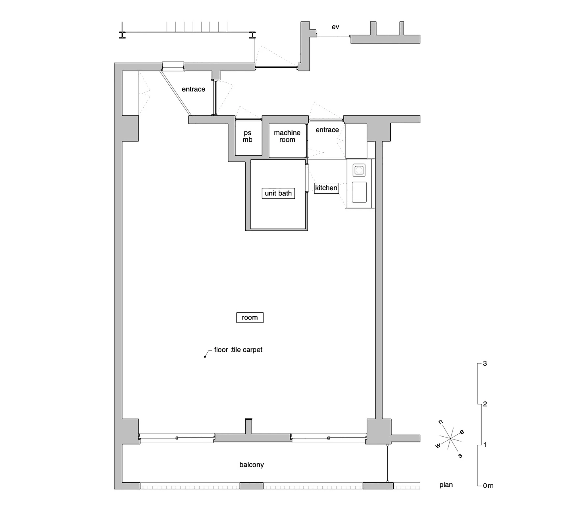 Floor plan (before)