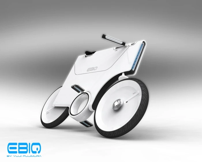 Version two of Yuji Fujimura's slim electric bike concept