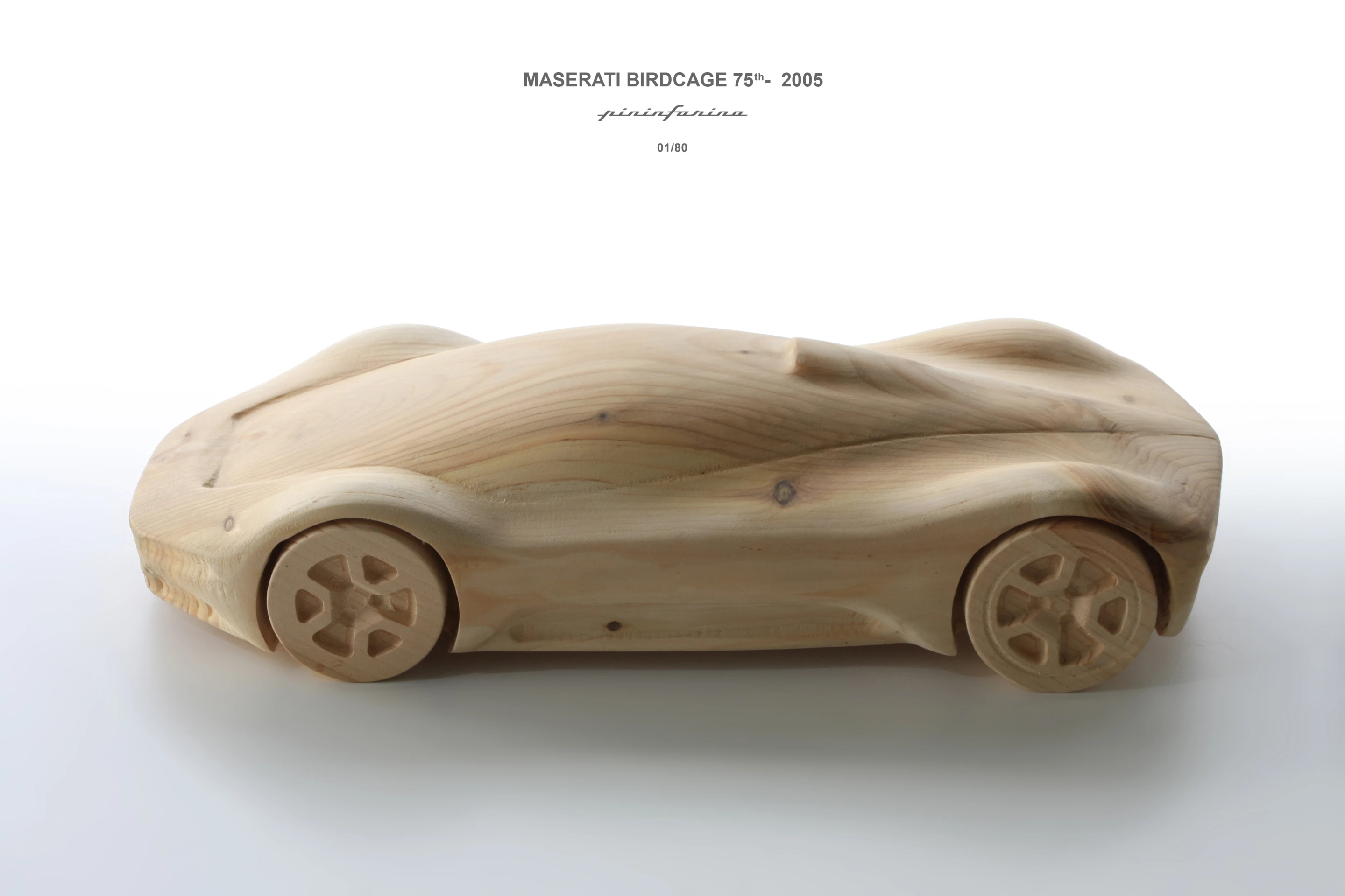 The much-acclaimed 2005 Maserati Birdcage concept celebrated Pininfarina's 75th anniversary