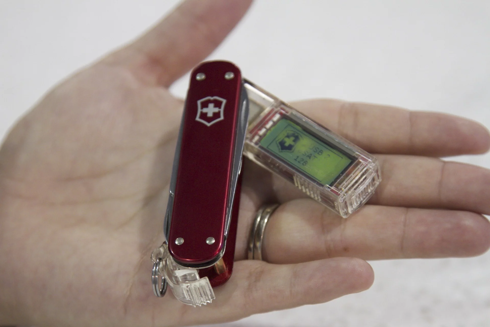 The Victorinox SSD - 256 GB and 1 TB capacities