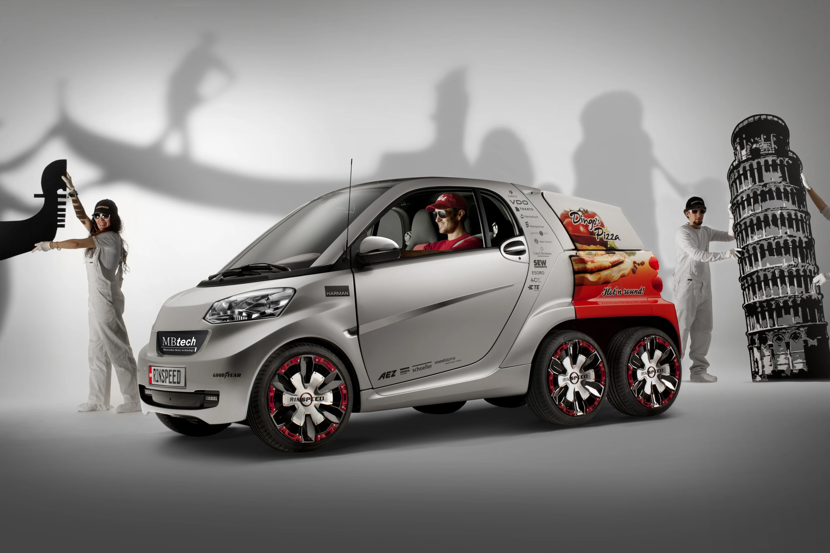 Can an electric car deliver pizzas?