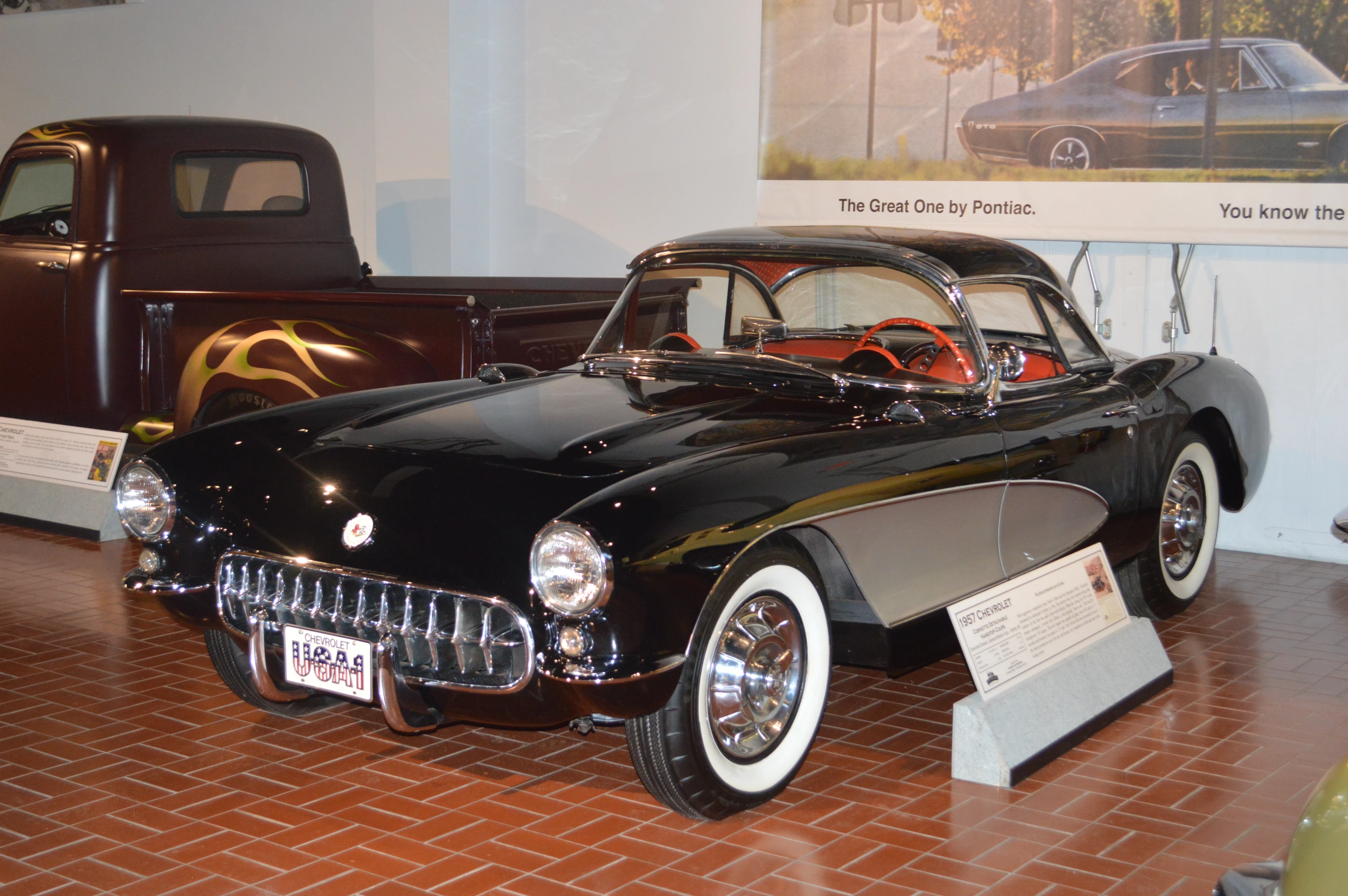 1957 Corvette at the Gilmore Museum