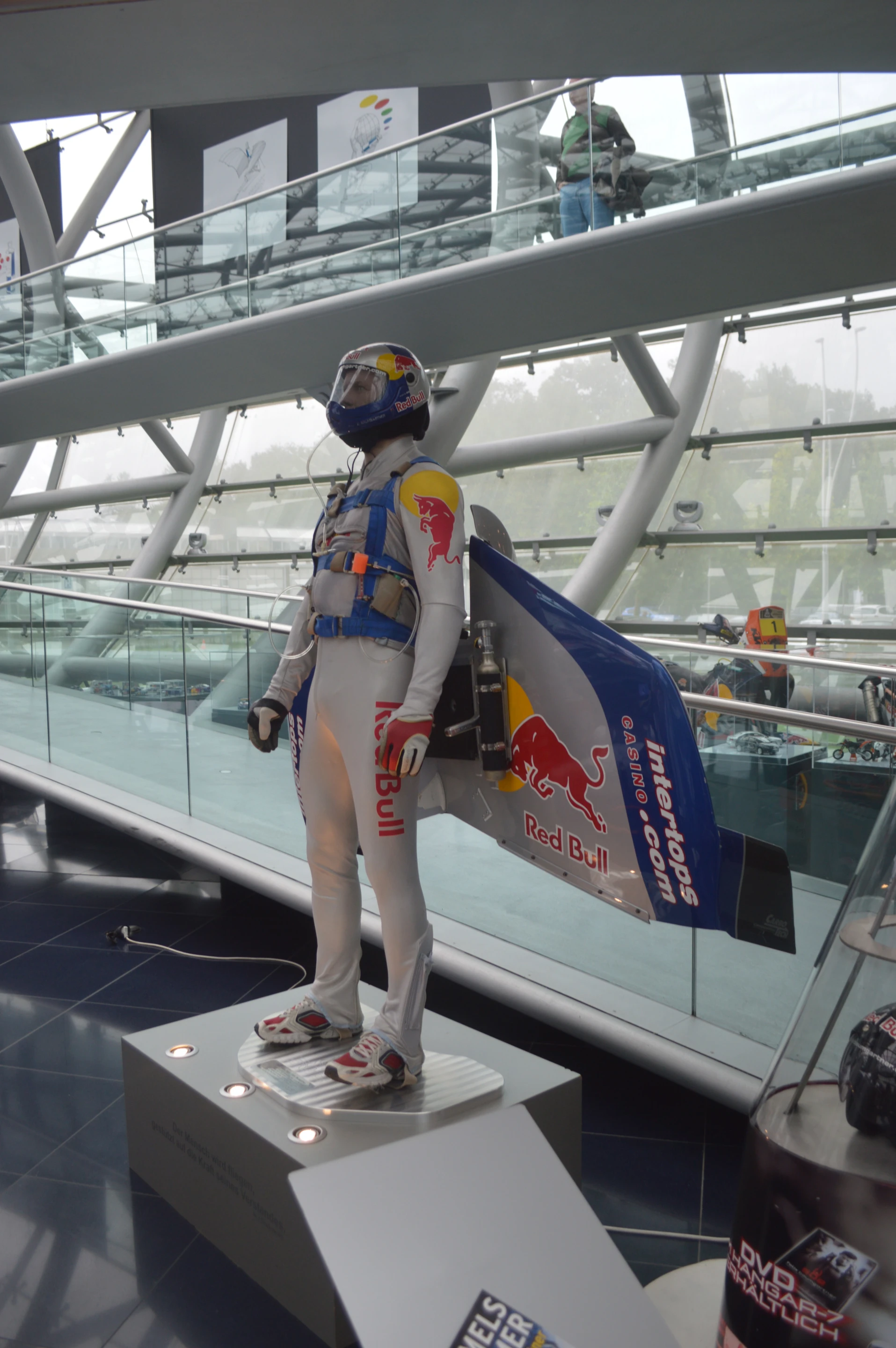 In 2003, Baumgartner flew across the English Channel with an unpowered, carbon fiber wing (Photo: C.C. Weiss/Gizmag)