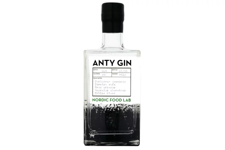 A new type of gin, distilled using the essence of the red wood ant, has been produced for sale in the UK