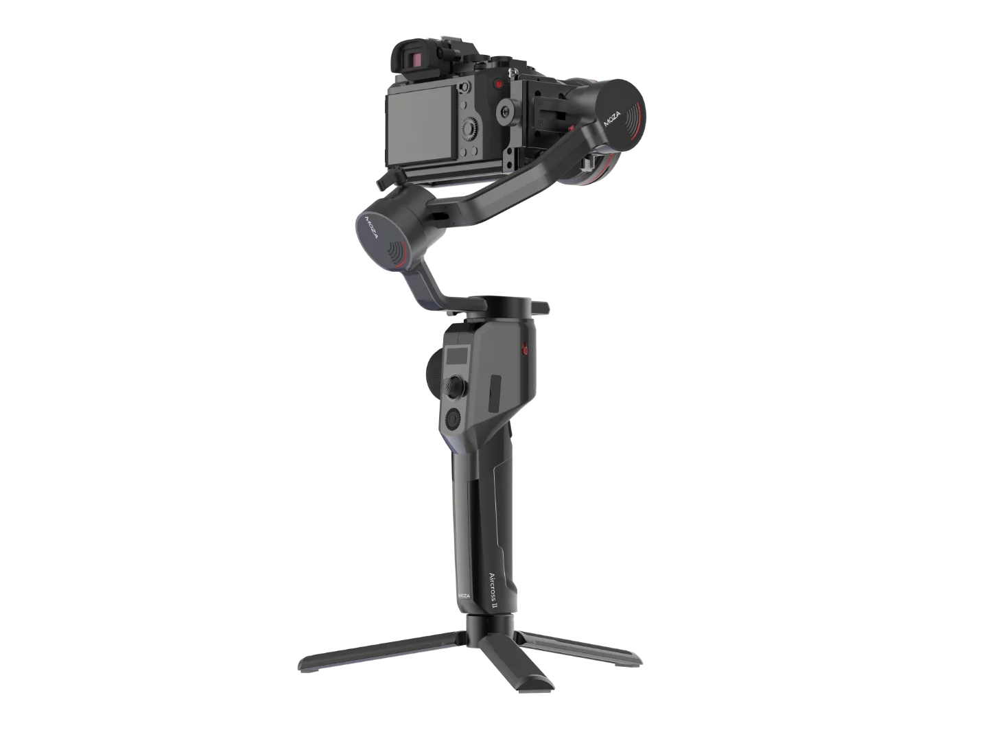 Aircross 2's tilted rear roll motor lets you see the back of any camera