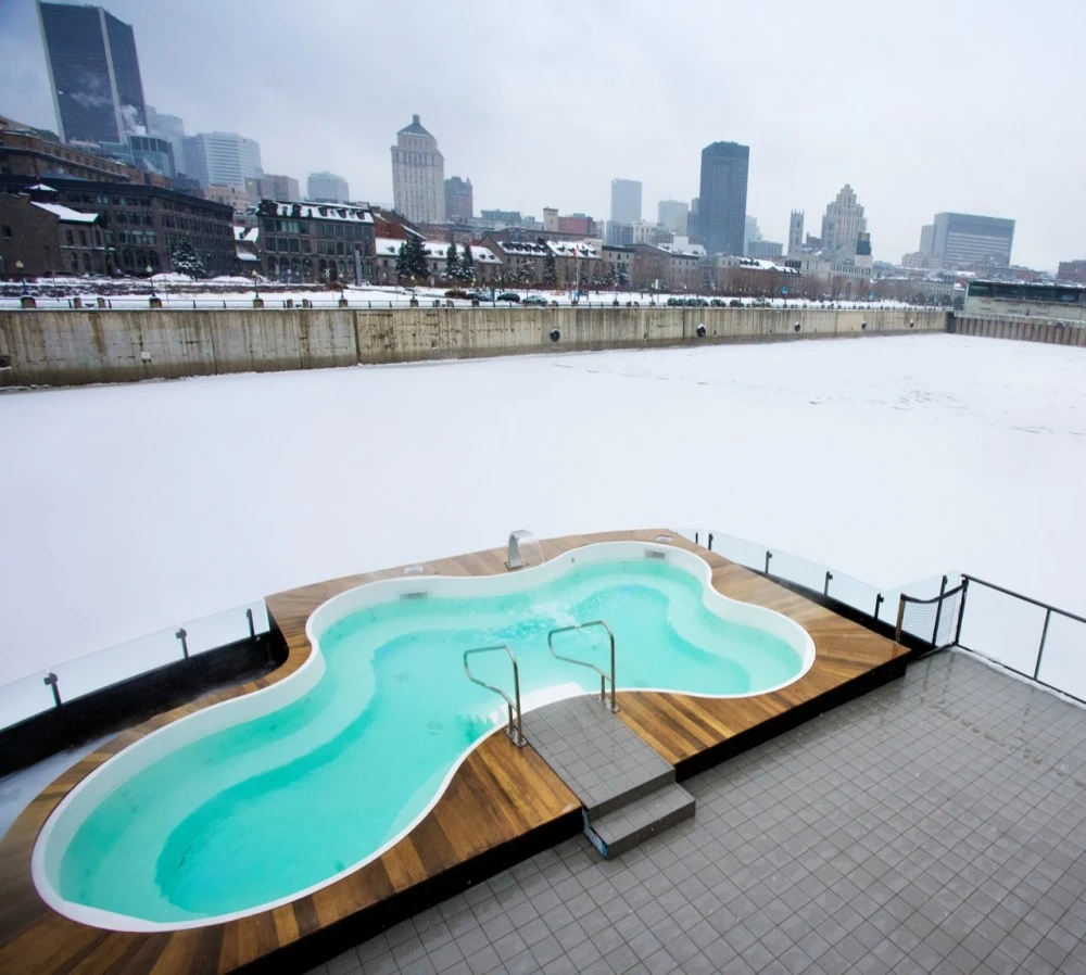 Merging old world Montreal charm with luxury and comfort, Bota Bota comprises of five decks fitted with various spa installations (Image by Sid Lee)