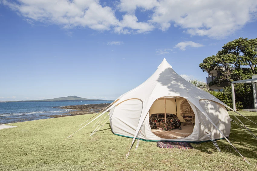 The canvas is a cotton and polyester blend which is durable and has a natural feel