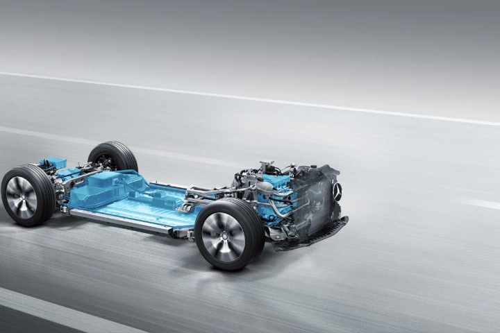 Mercedes will use this platform to underpin its future electric cars