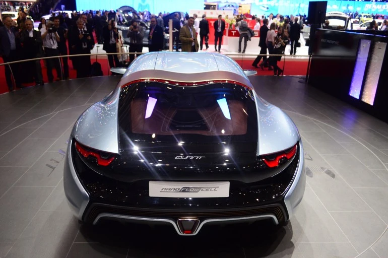 Nanoflowcell said the Quant E had an output of 912 hp (Photo: C.C. Weiss/Gizmag)