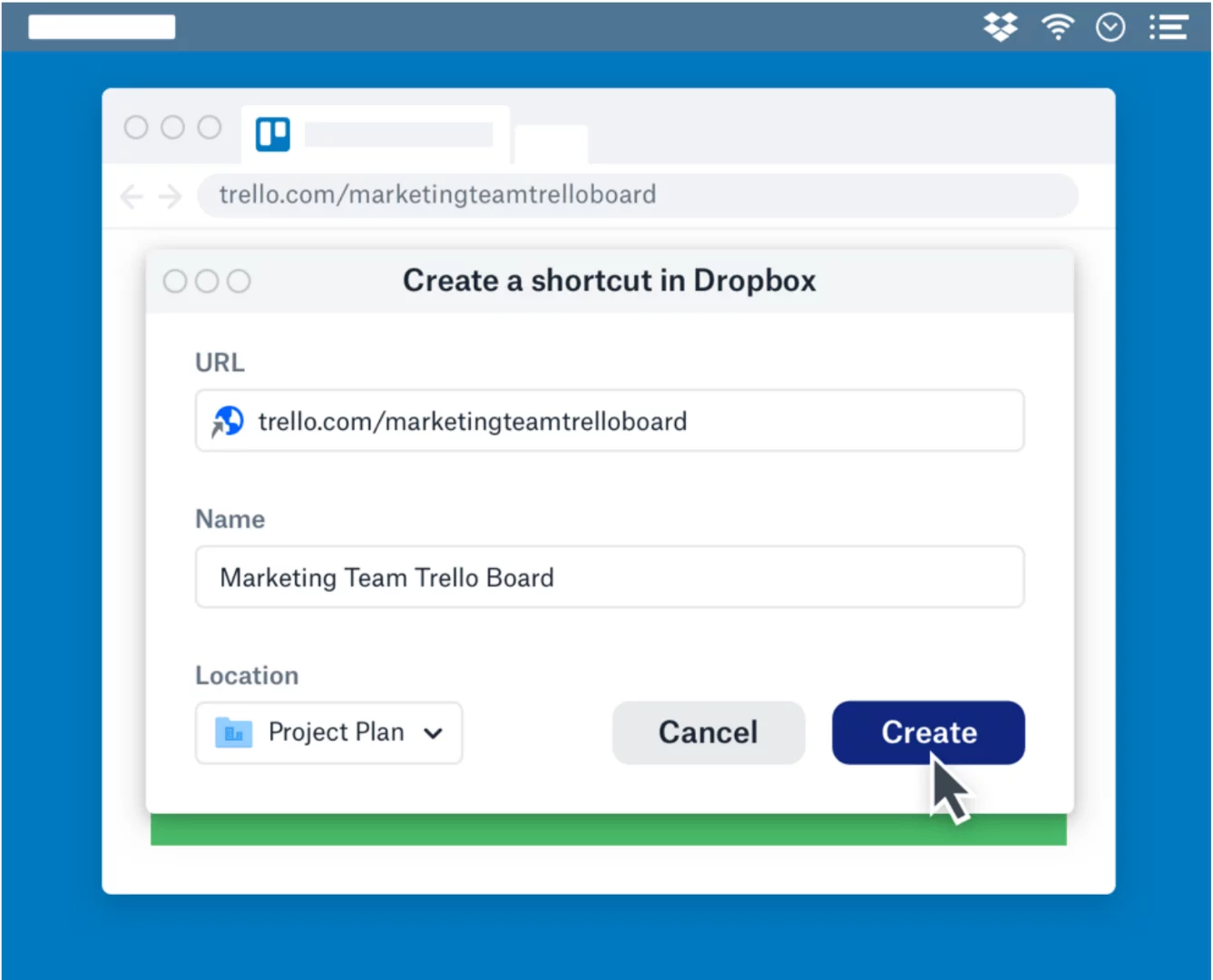 New Dropbox lets you create shortcuts to web content to sit alongside your work