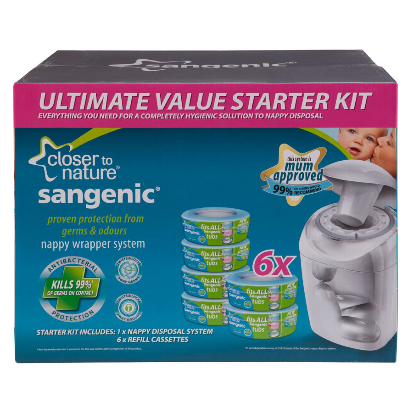 Review The Sangenic Nappy Disposal System (AKA the Nappy Sausage Machine)