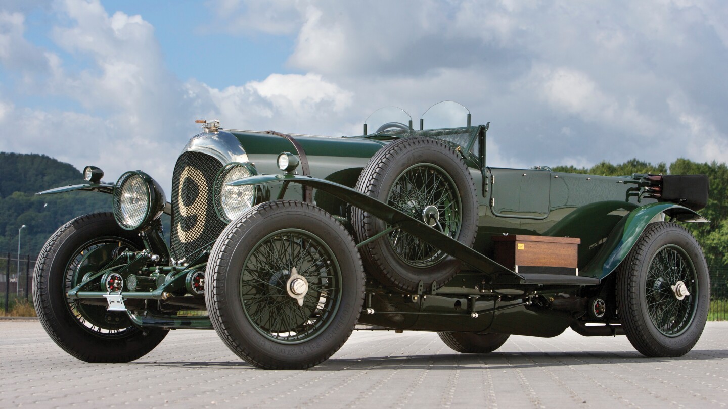1925 Bentley 4½-Litre Le Mans Replica Tourer Photo: Pieter E. Kamp / RM Auctions