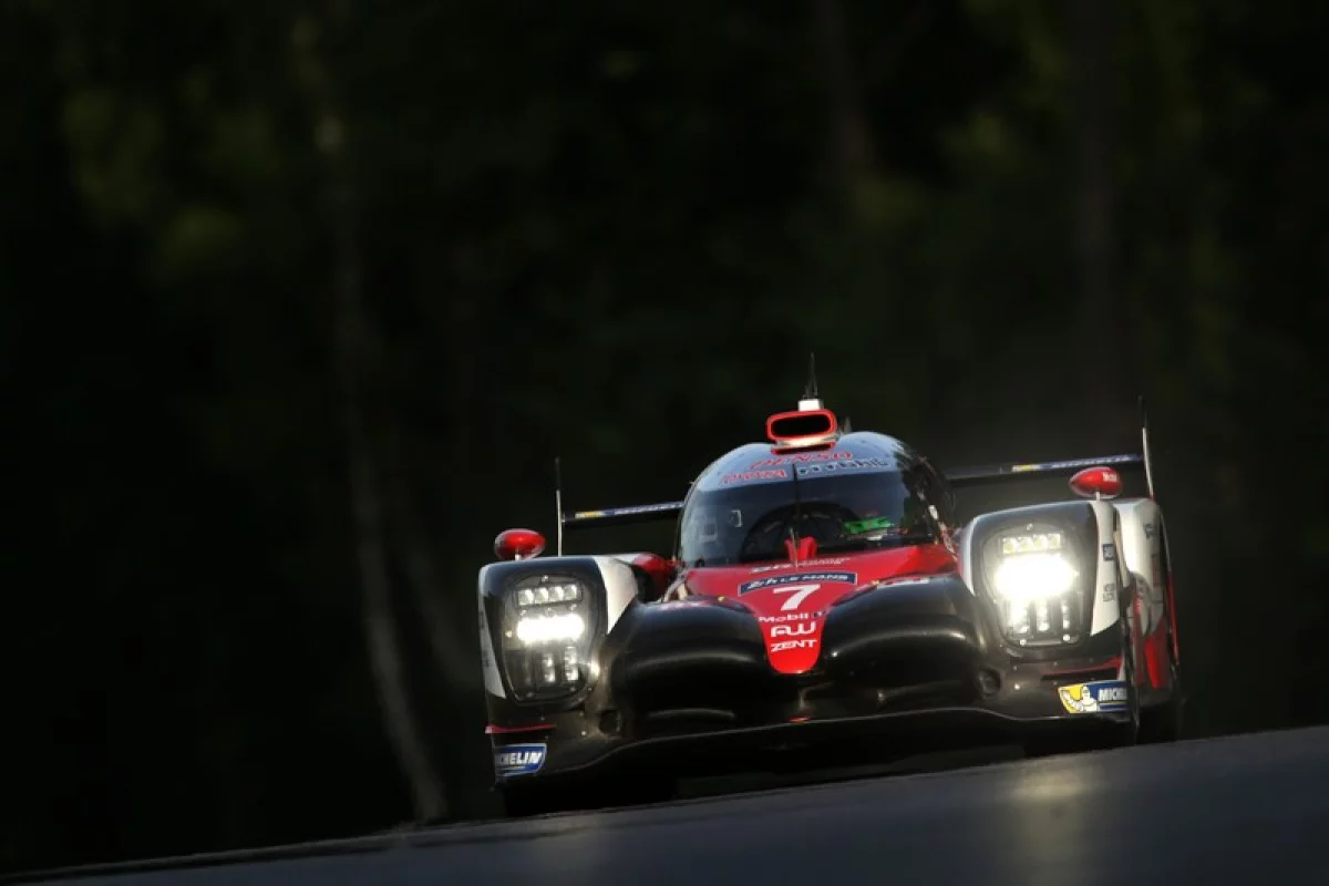 Kamui Kobayashi has taken out the lap record at Circuit de la Sarthe.