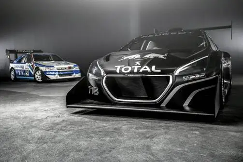 The T16, once resembling a regular Peugeot 208, will compete in the Unlimited Division class, so long as it passes its safety inspection